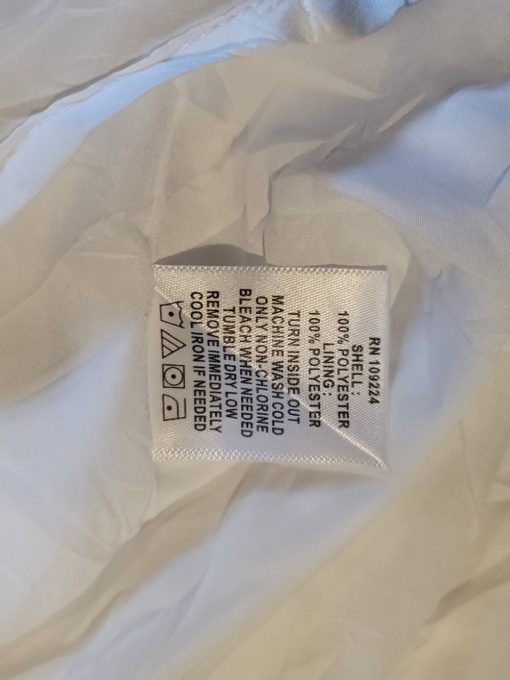 EUC INDIGO SOUL White Midi Dress Adjustable Straps Women's Size L - Picture 8 of 8